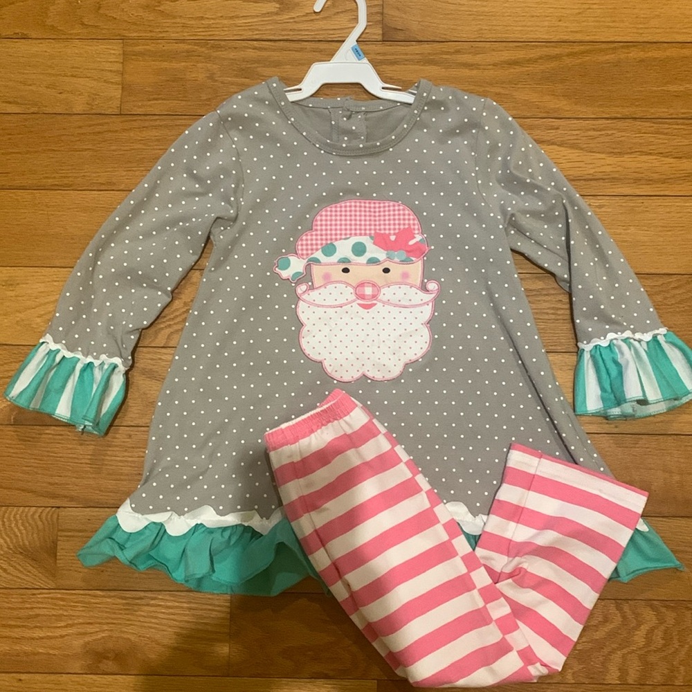 Boutique Santa Claus Christmas set 5-6